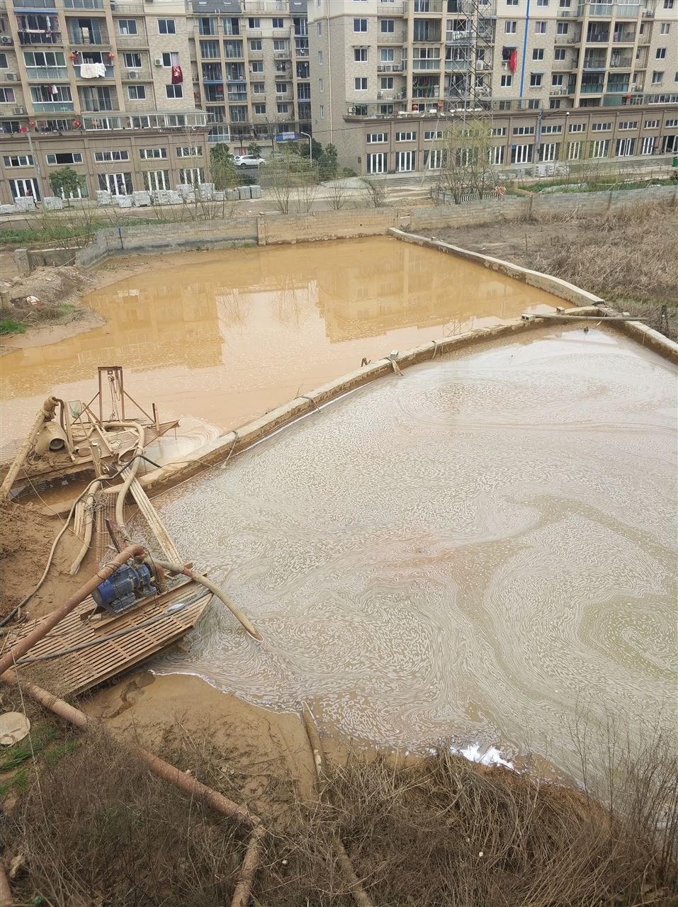 万州沉淀池淤泥清理-厂区废水池淤泥清淤